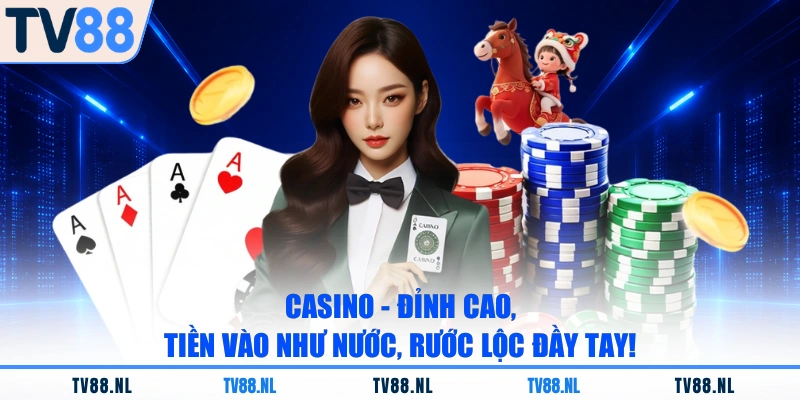 Casino - Đỉnh Cao, Tiền Vào Như Nước, Rước Lộc Đầy Tay!